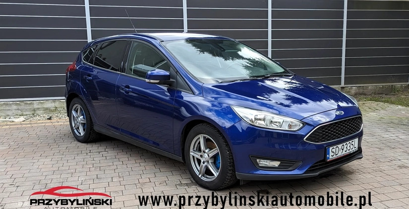 Ford Focus cena 35999 przebieg: 196000, rok produkcji 2015 z Bukowno małe 301